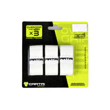 CARTRI - PACK-3 OVERGRIPS WHITE