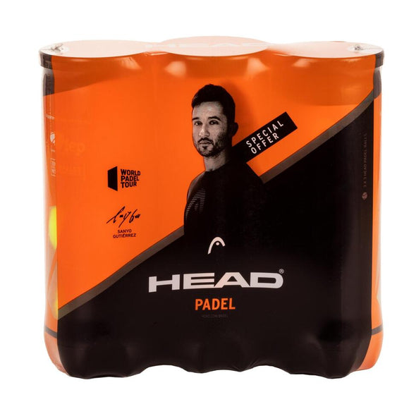 HEAD - PADEL BALL (TRIPACK)